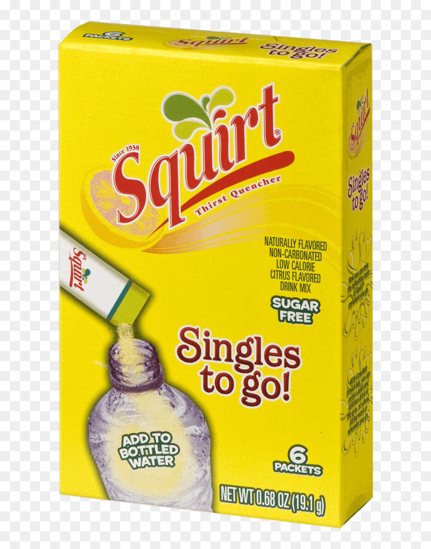 Squirt Singles To Go - Cosmetics, HD Png Download - squirt png
