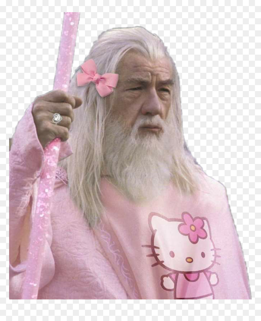 Gandalf Hello Kitty , Png Download - Gandalf The Pink, Transparent Png - gandalf png