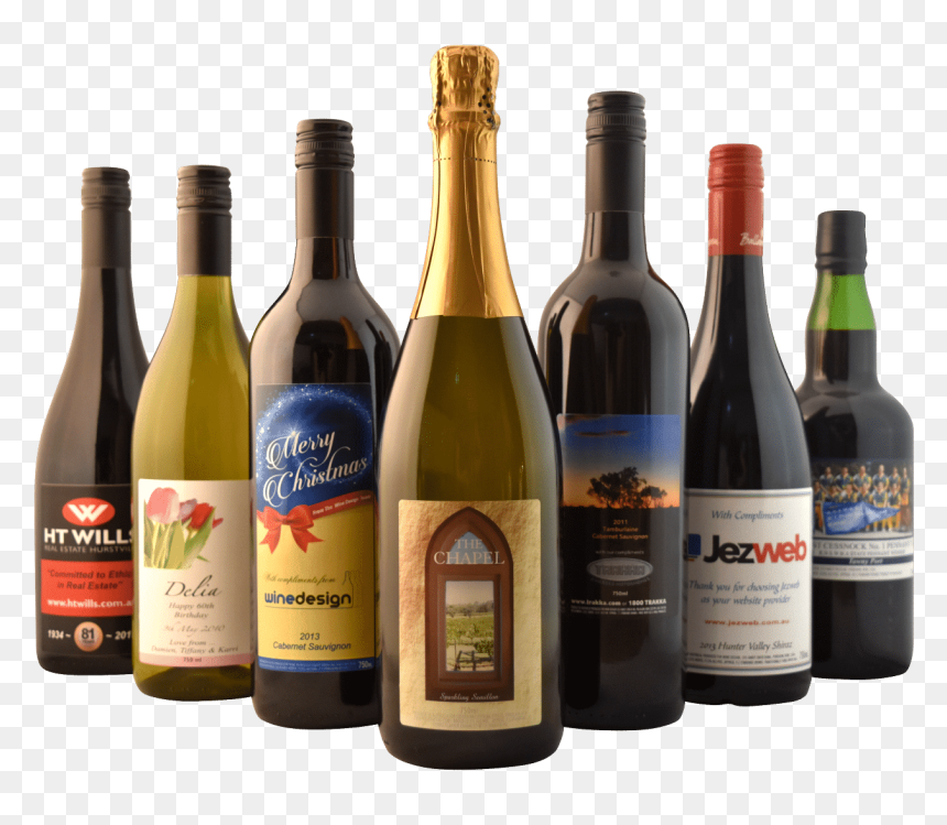 Customised Wine Labelling, Wine Labelling, Wine Design, - Wine Label, HD Png Download - wine bottles png