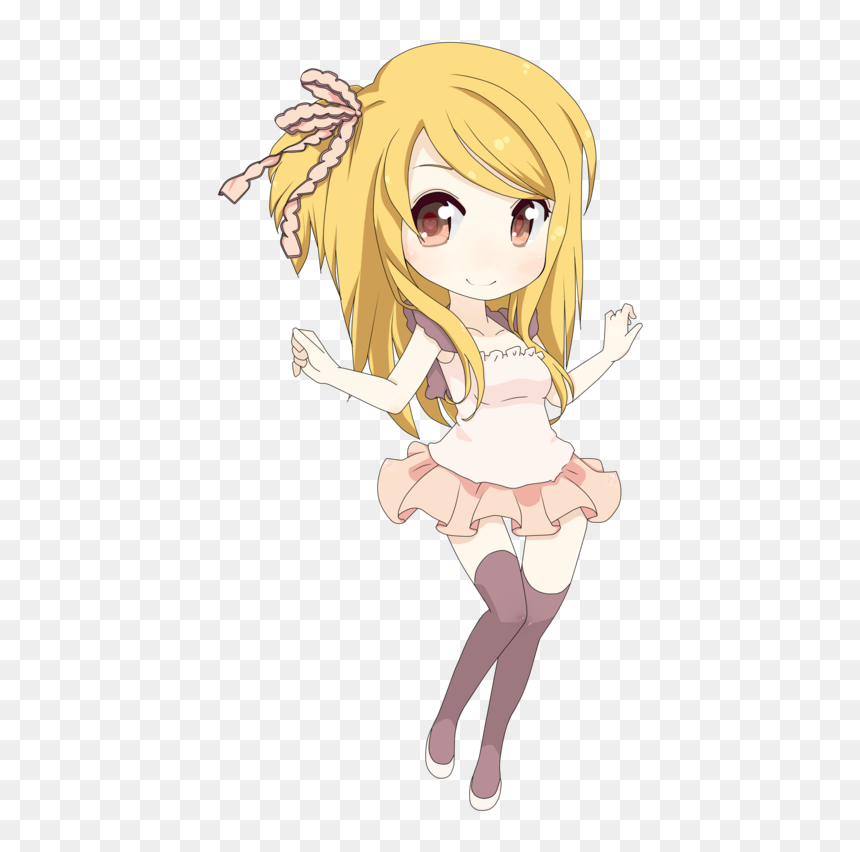 Cute Lucy Fairy Tail, HD Png Download - fairy tail lucy png