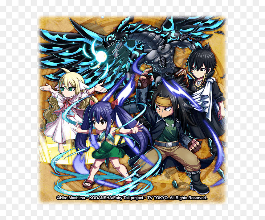 Brave Frontier Fairy Tail Units, HD Png Download - fairy tail lucy png