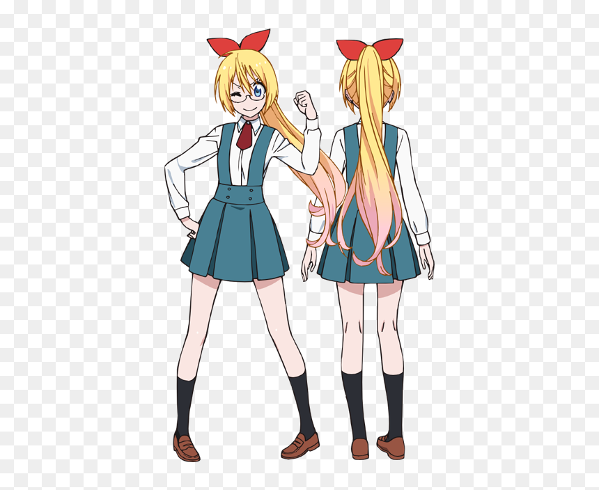 Chitoge Kirisaki Character Design, HD Png Download - chitoge png