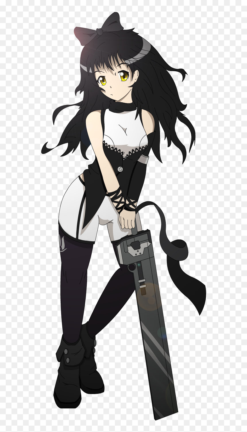 Imagenes De Blake Rwby, HD Png Download - ruby rose rwby png