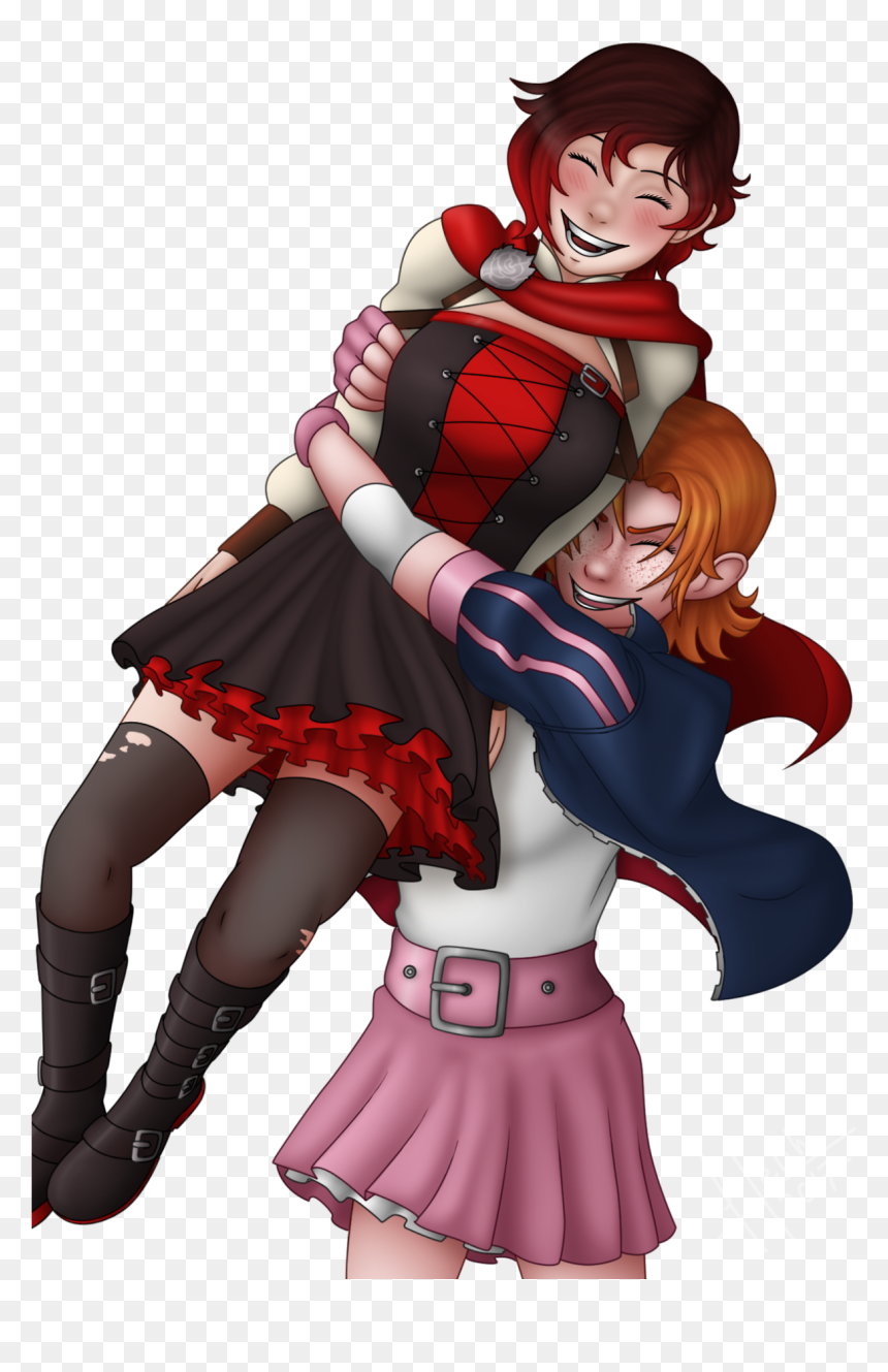 Rwby Sugar Rush, HD Png Download - ruby rose rwby png