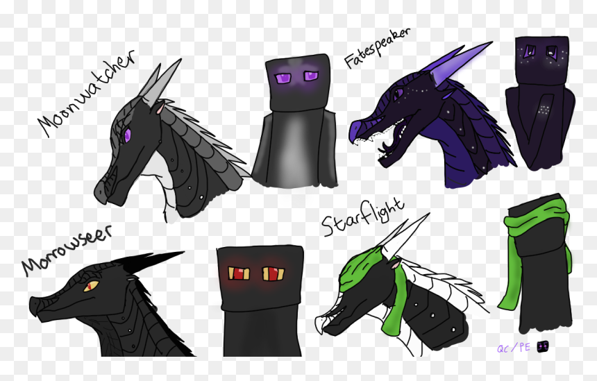 Minecraft Endermens, HD Png Download - minecraft moon png