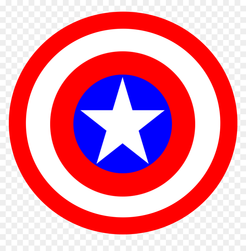 Escudo Capitão America Png, Transparent Png - shield .png