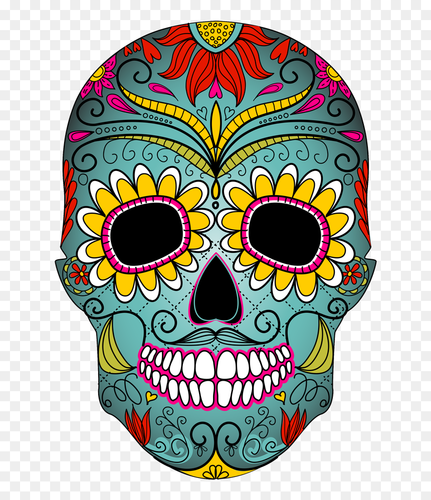 Cultural Masks Day Of The Dead, HD Png Download - dia de muertos png