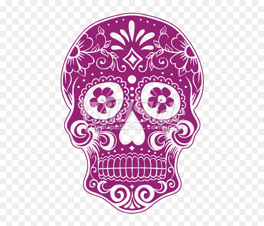 Popsocket Skull, HD Png Download - dia de muertos png