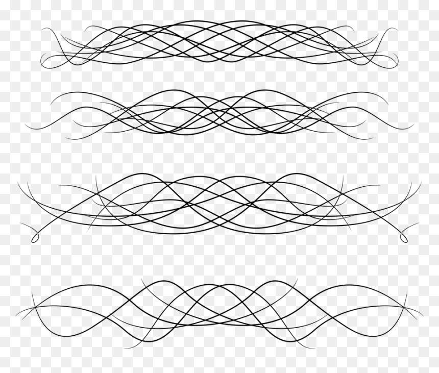 Line Art, HD Png Download - separadores png
