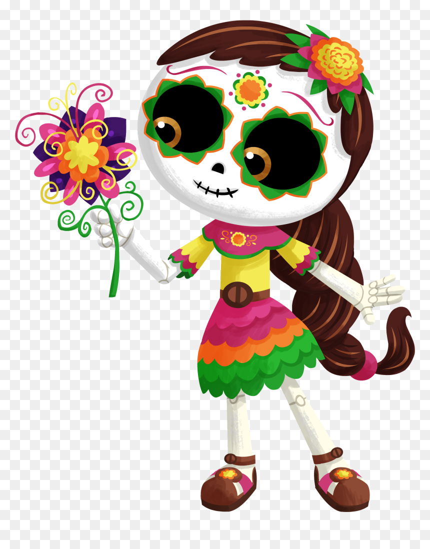 Dia De Los Muertos Clipart Png, Transparent Png - dia de muertos png