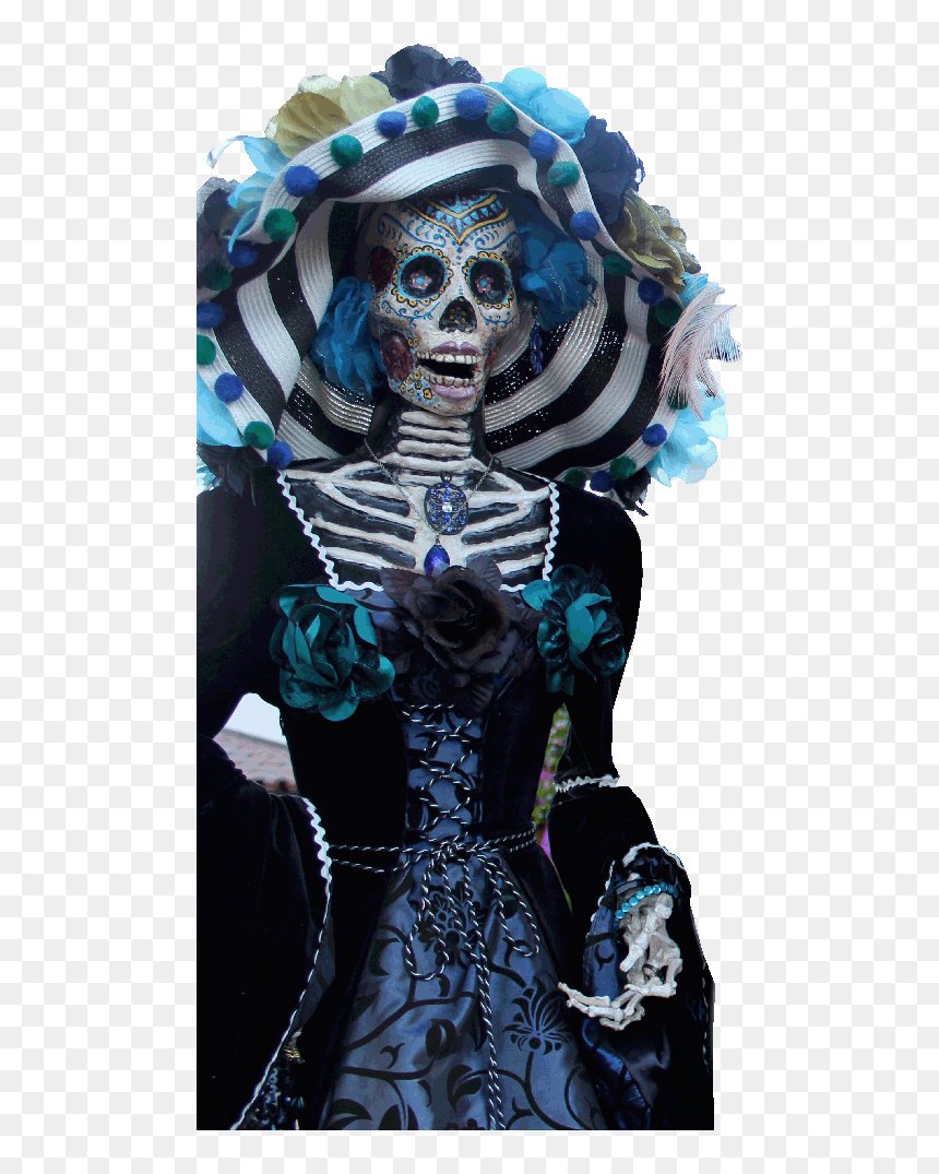 Halloween Costume, HD Png Download - dia de muertos png
