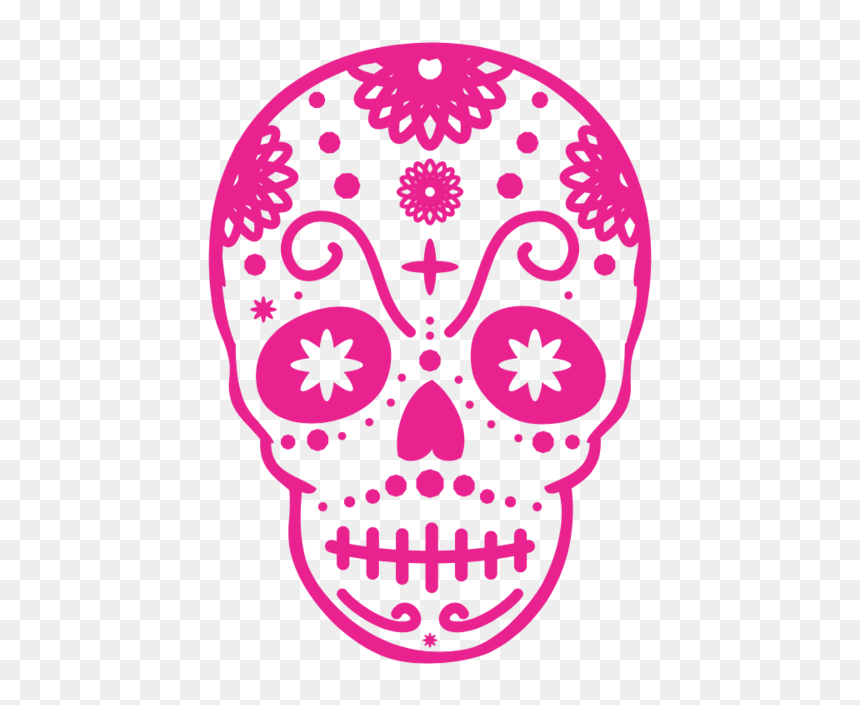 Calavera, HD Png Download - dia de muertos png