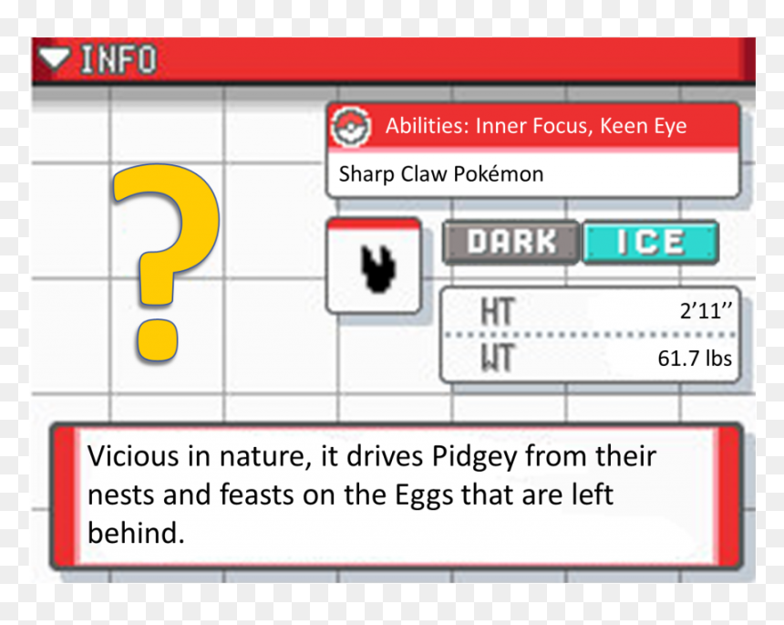 Makuhita Pokedex, HD Png Download - sneasel png