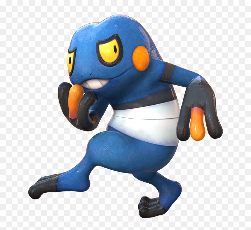 Pokken Tournament Dx Croagunk, HD Png Download - pokken tournament png