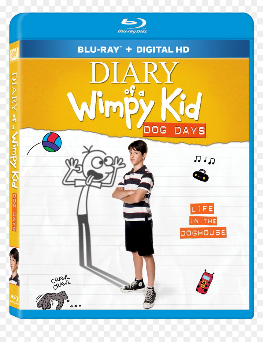 Dog Days Wimpy Kid, HD Png Download - diary of a wimpy kid png