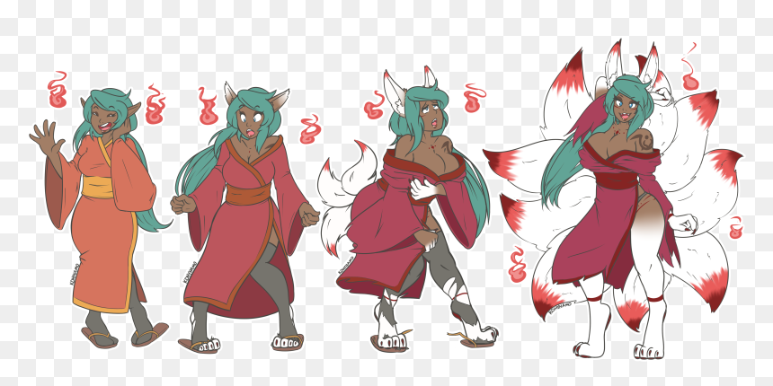 Kitsune Curse, HD Png Download - kitsune png