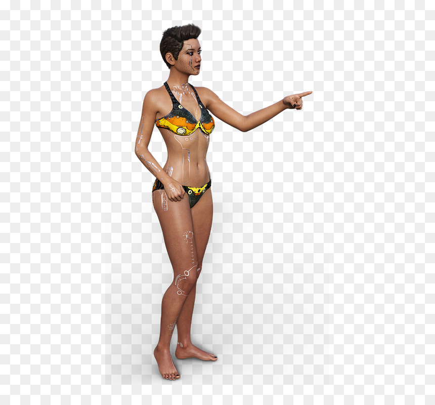 Cyberpunk Android Sci Fi, HD Png Download - cyberpunk png