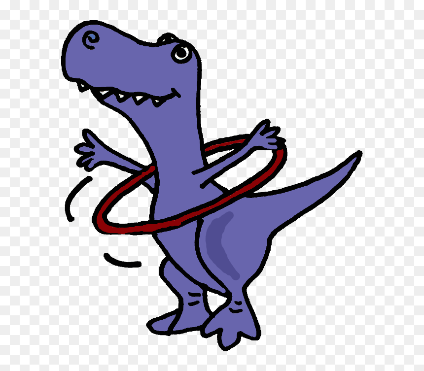Dinosaur Hula Hoop, HD Png Download - funny mouth png