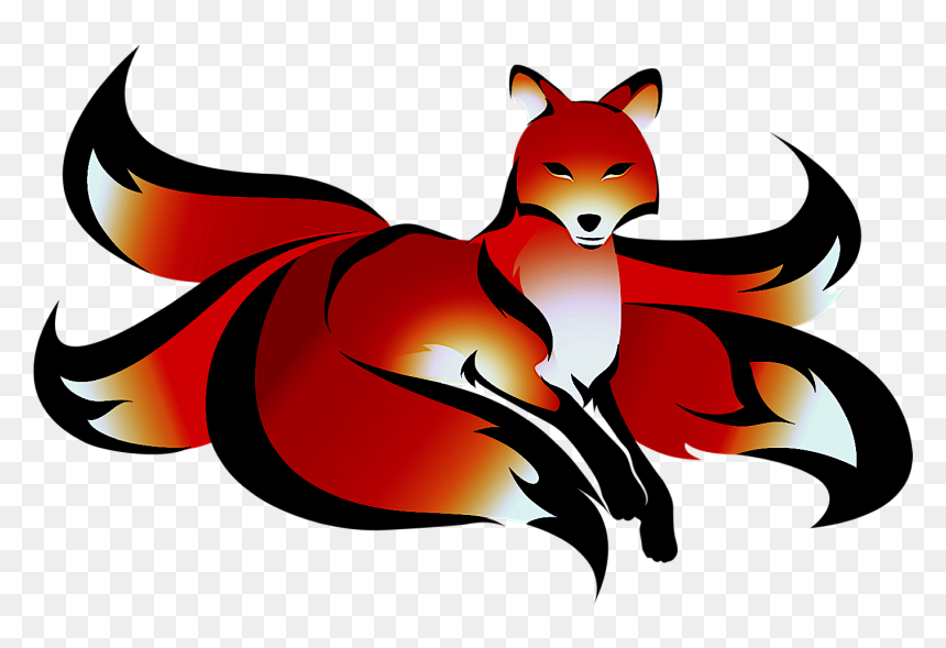 Red Fox Fox, HD Png Download - kitsune png