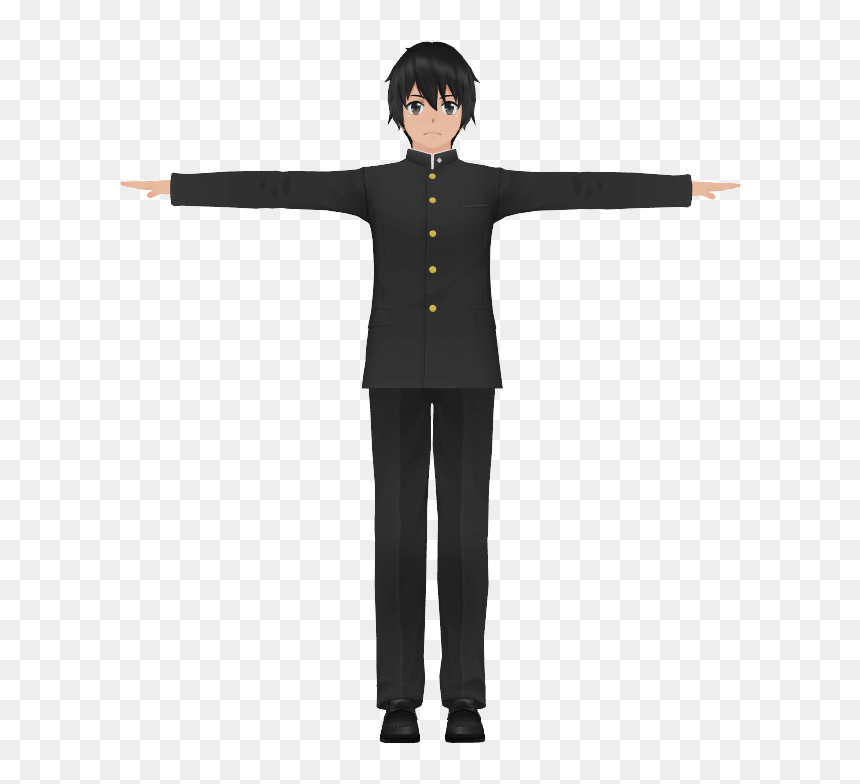 Firefighter 3d Model Free, HD Png Download - senpai png