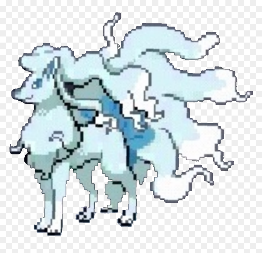 Drawing, HD Png Download - alolan ninetales png