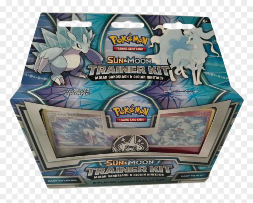 Sun And Moon Trainer Kit, HD Png Download - alolan ninetales png