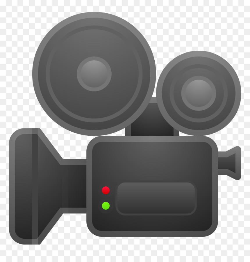 Эмодзи Камера, HD Png Download - movie camera icon png
