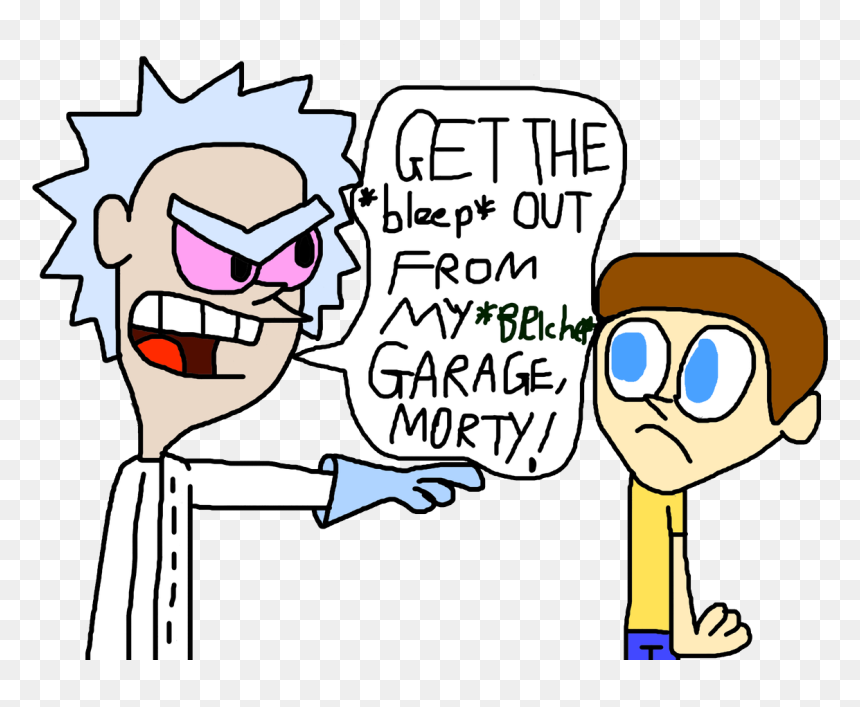 Cartoon, HD Png Download - morty face png