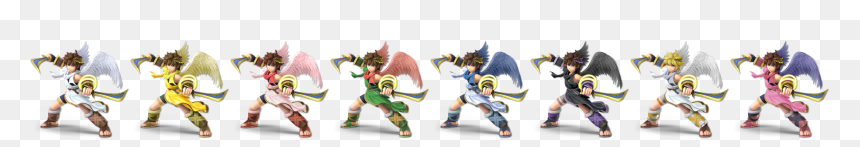 Smash Ultimate Pit Alts, HD Png Download - dark pit png