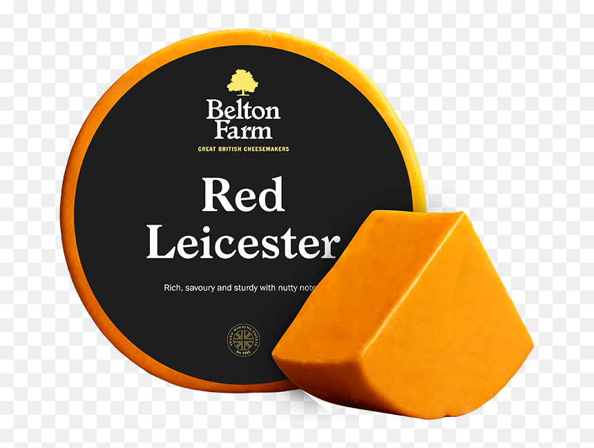 Red Leicester Cheese Block, HD Png Download - cheddar png