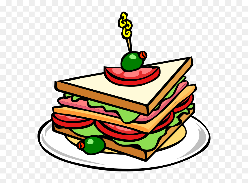 Sandwich Clip Art, HD Png Download - picnik png