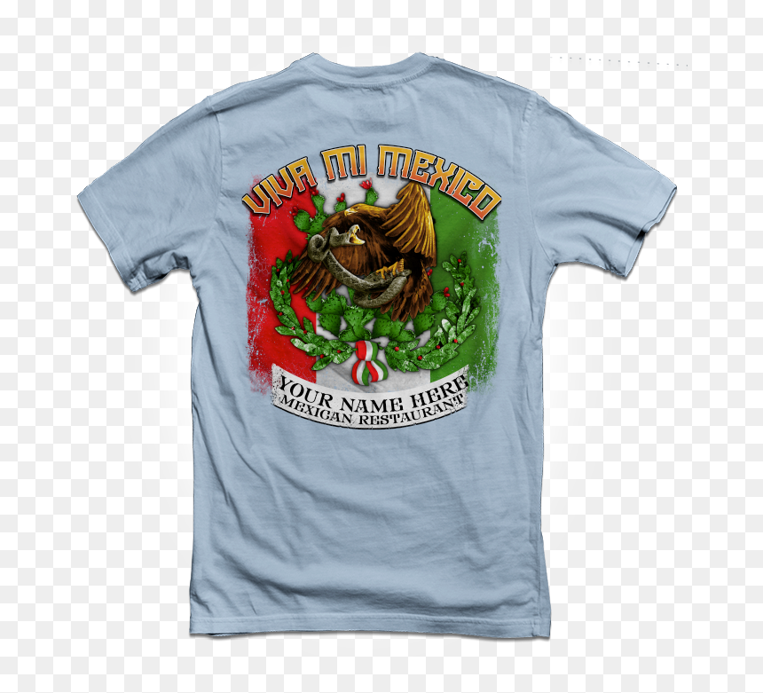 Mexican Restaurant T Shirt, HD Png Download - viva mexico png