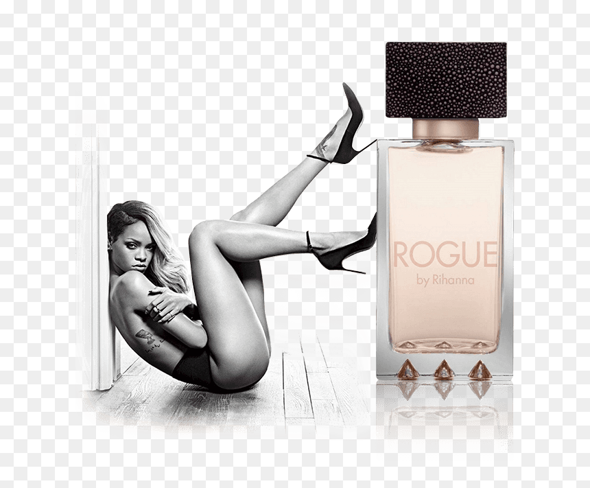 Rogue By Rihanna Ad, HD Png Download - rihanna png 2015