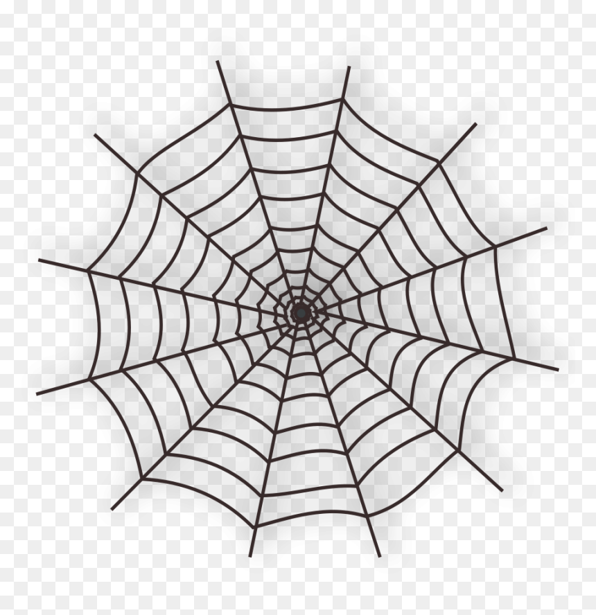 Spider Web Clipart Transparent Background, HD Png Download - halloween icons png