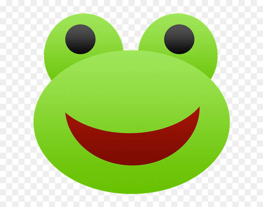 Frog, HD Png Download - black emoji png
