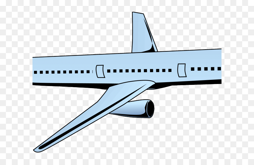 Airplane Clip Art, HD Png Download - commercial airplane png