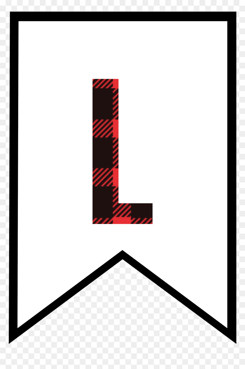 Happy Birthday Letter Design, HD Png Download - lumberjack png