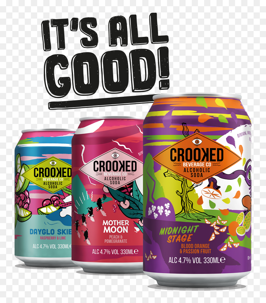It"s All Good - Crooked Drink, HD Png Download - sodas png