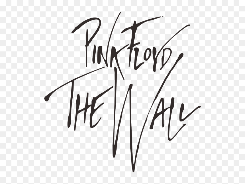The Wall Logo Comments - Logo Pink Floyd The Wall, HD Png Download - pink floyd png