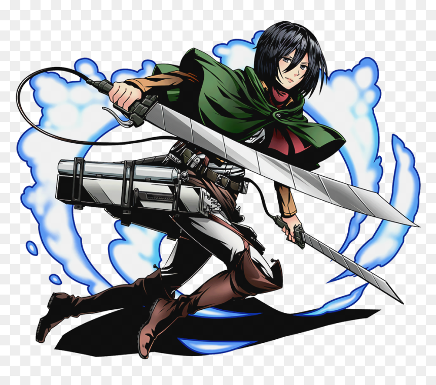 Transparent Mikasa Ackerman Png - Divine Gate Shingeki No Kyojin, Png Download - mikasa png