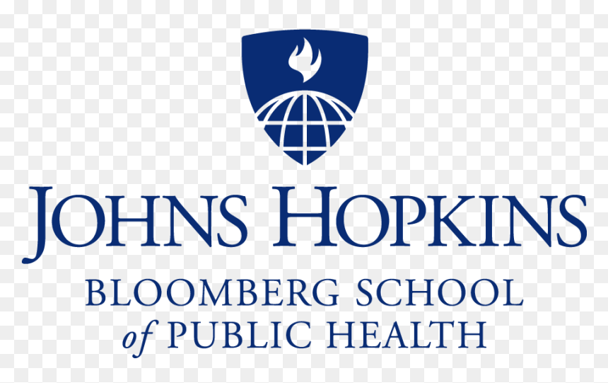 Bloomberg - Logo - Small - Vertical - Blue - Johns - Emblem, HD Png Download - vertical divider png