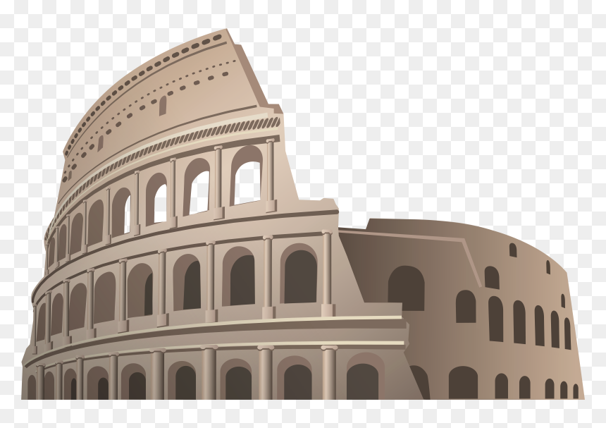 Colosseum Rome Png Clipart - Rome Png, Transparent Png - colosseum png