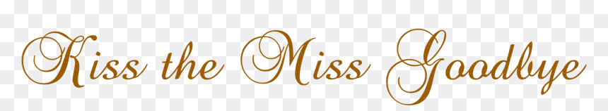 Kiss The Miss Goodbye - Kiss The Miss Goodbye Png, Transparent Png - goodbye png