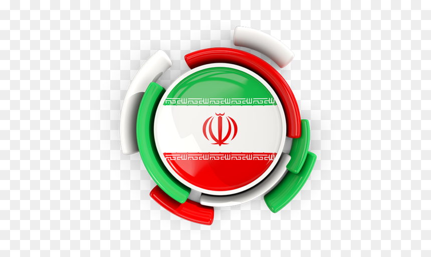 Round Flag With Pattern - Мексика Круглый Флаг Png, Transparent Png - iran flag png