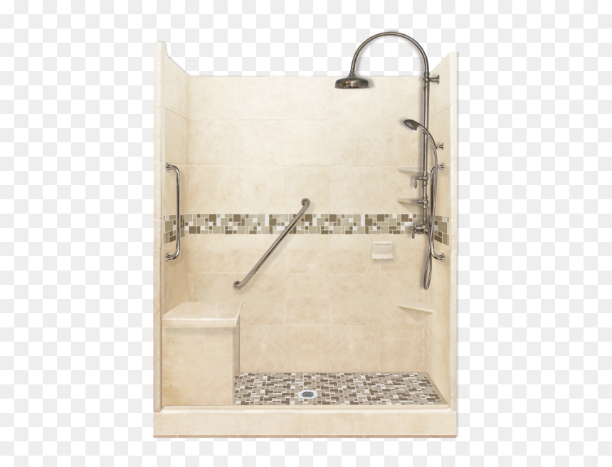 Shower Bathroom Bathtub Tap Glass - Bañeras En Home Depot, HD Png Download - shower png