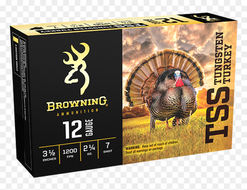 Browning"s New Super Tungsten Turkey Hunting Loads - Browning Tss Turkey Loads, HD Png Download - shotgun shell png