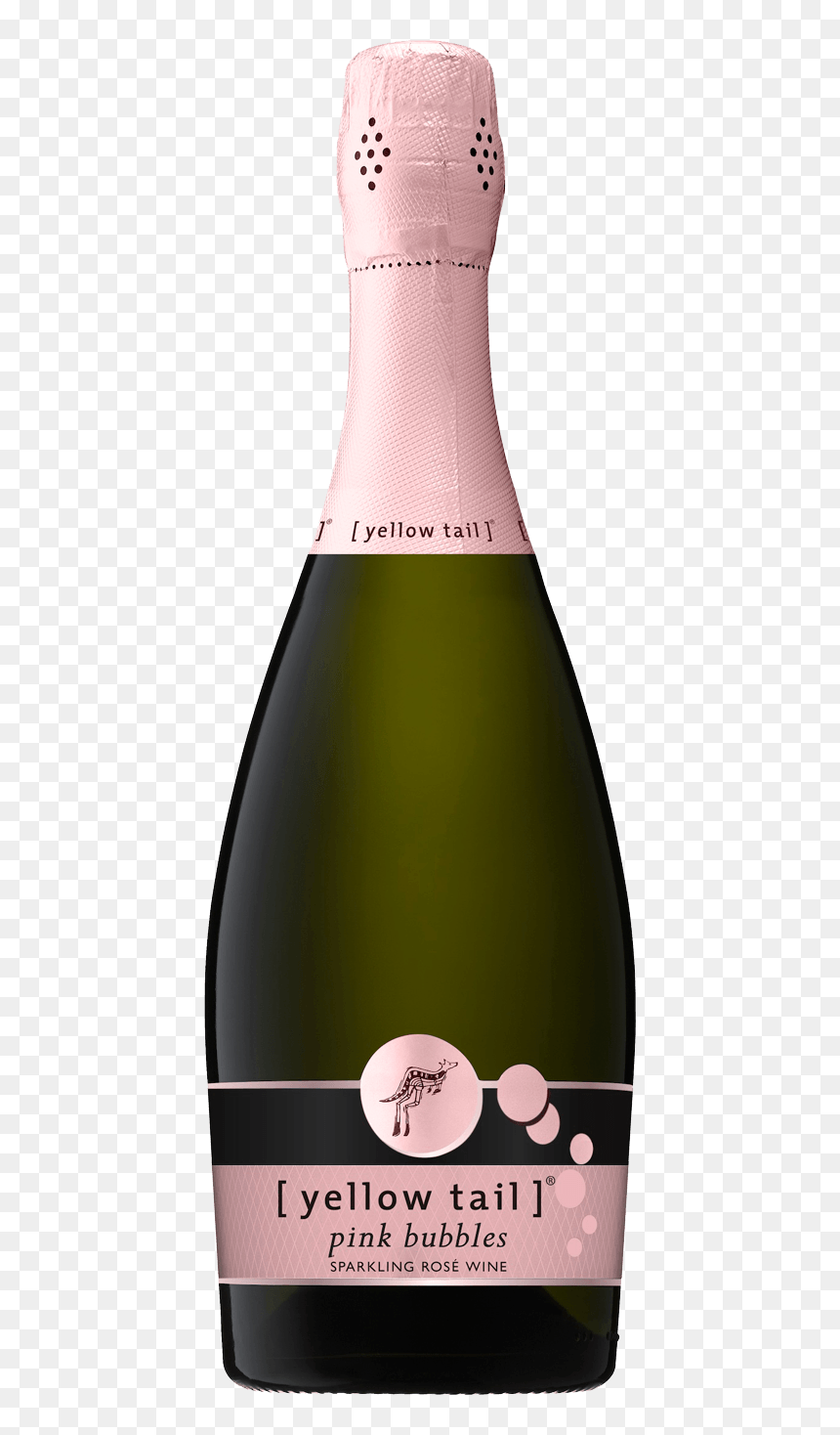 Transparent Pink Bubbles Png - Yellow Tail Bubbles Wine, Png Download - champagne bubbles png