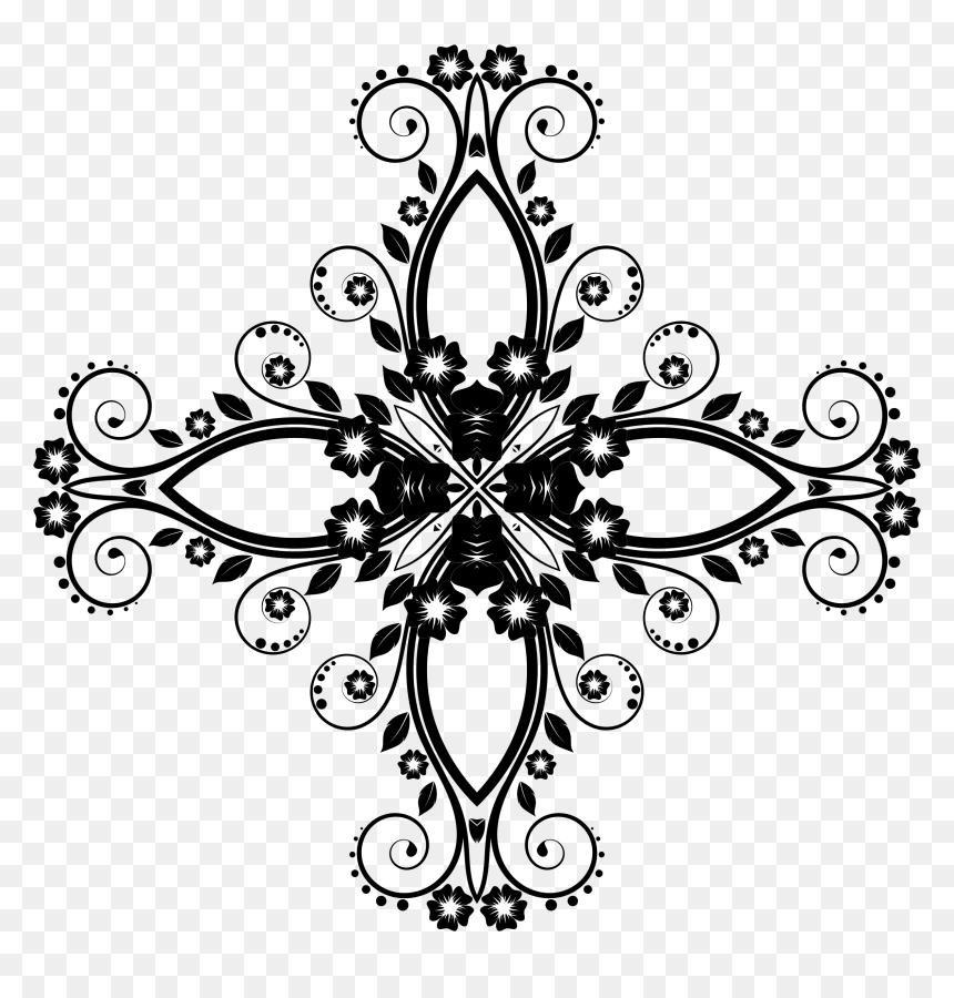 Transparent Flowers Vintage Vector Png - Illustration, Png Download - vintage vector png