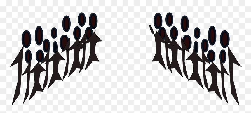 Celebrity Clipart, HD Png Download - people silhouettes png