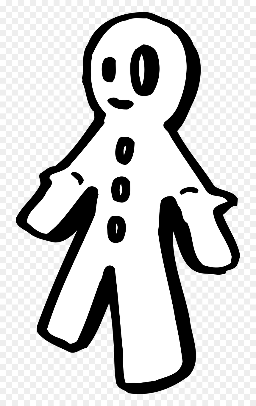 Gingerbread Man, HD Png Download - gingerbread png